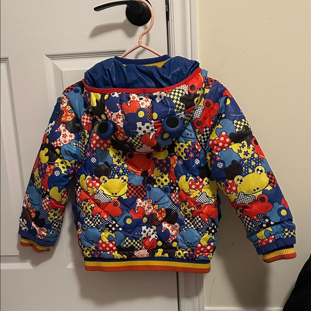 Colorful Kids Puffer Jacket - Picture 3 of 5